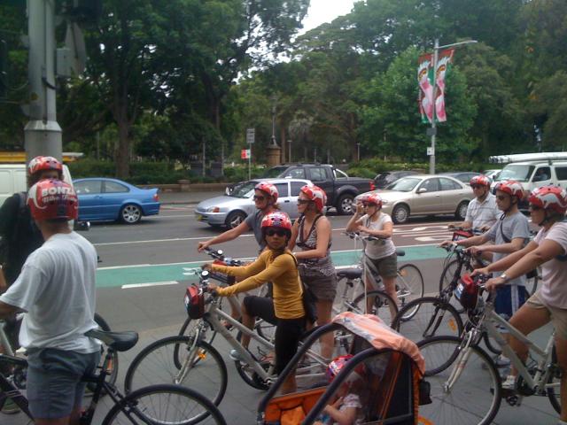 Green Bike-Riding Trend ... even in Australia