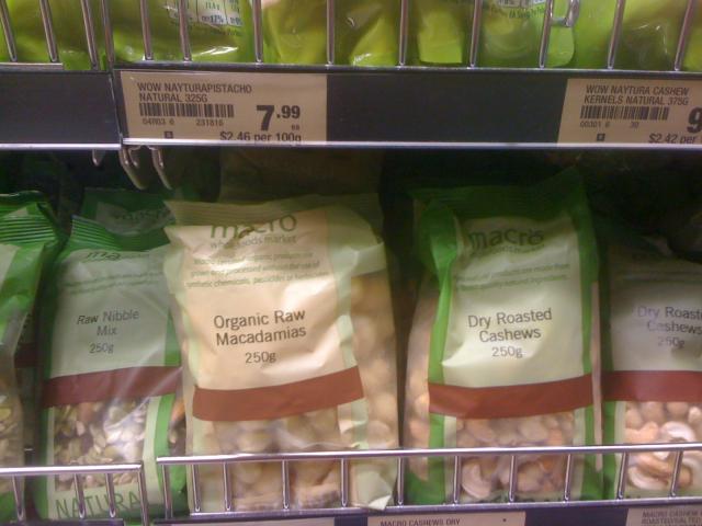 Woollies Going Green with Macro Whole Foods instore: tapping trends